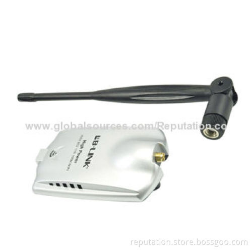 WN150AH 150Mbps High-gain Wireless N USB Adapter with CE, FCC, RoHS Marks